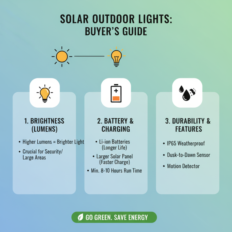 Top 10 Solar Powered Outdoor Lights for Eco-Friendly Illumination
