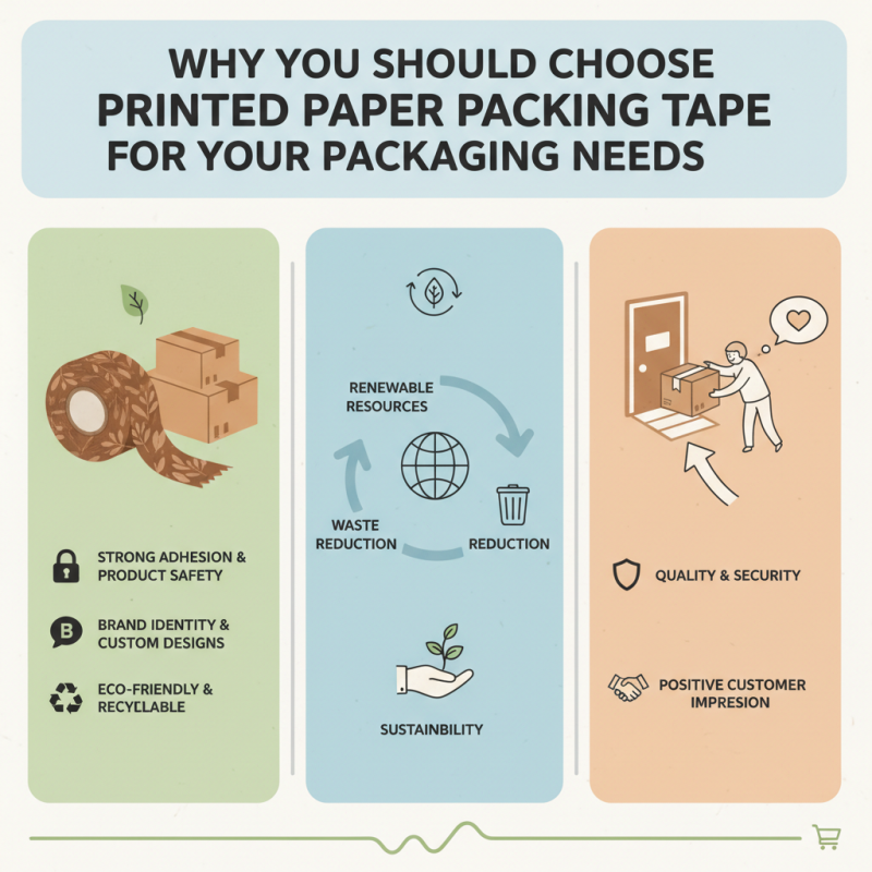 Why You Should Choose Printed Paper Packing Tape for Your Packaging Needs
