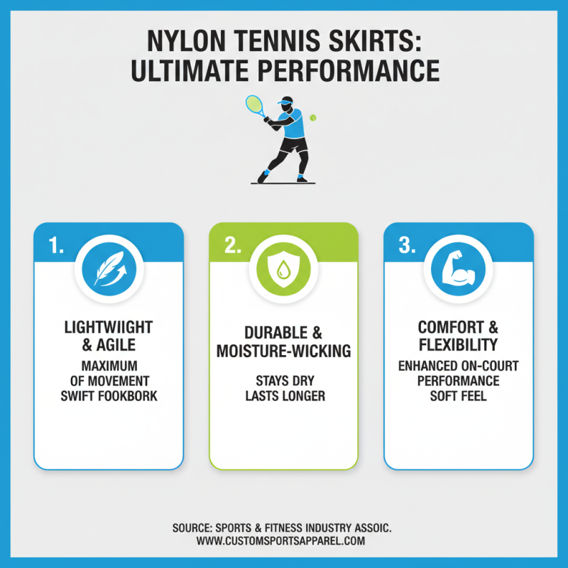How to Choose the Perfect Custom Nylon Tennis Skirts for Every Player