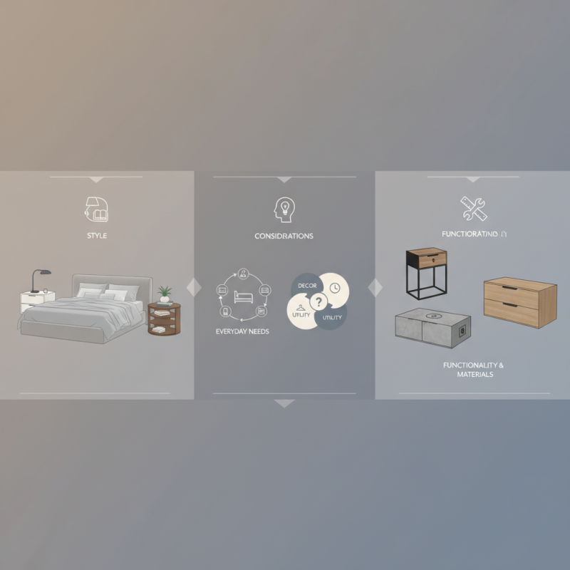 How to Choose Modern Nightstands that Enhance Your Bedroom Style