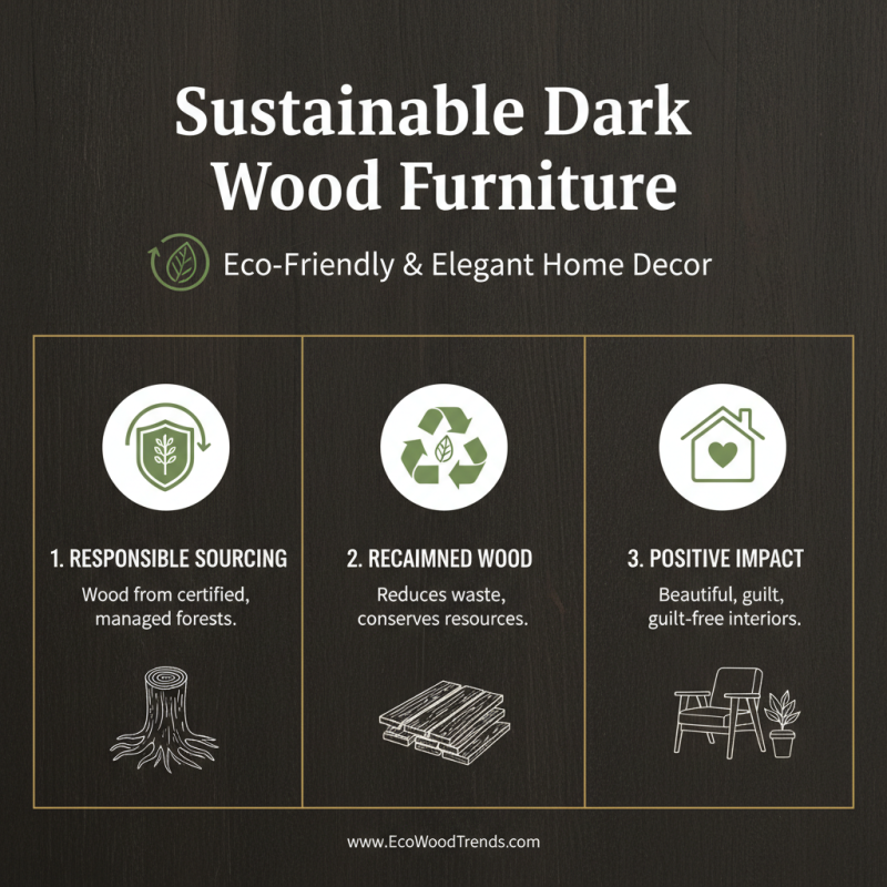 2025 Top Trends in Dark Wooden Furniture for Stylish Home Decor