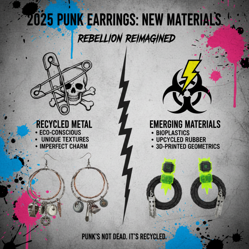 Top Punk Style Earrings Trends for 2025 You Need to Know About