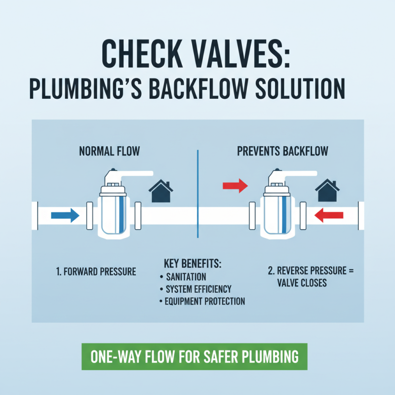 Why You Need a Check Valve for Your Plumbing System to Prevent Backflow Issues