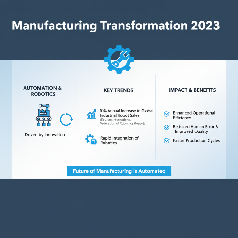 Top 10 Manufacturing Industrial Machinery Trends to Watch in 2023