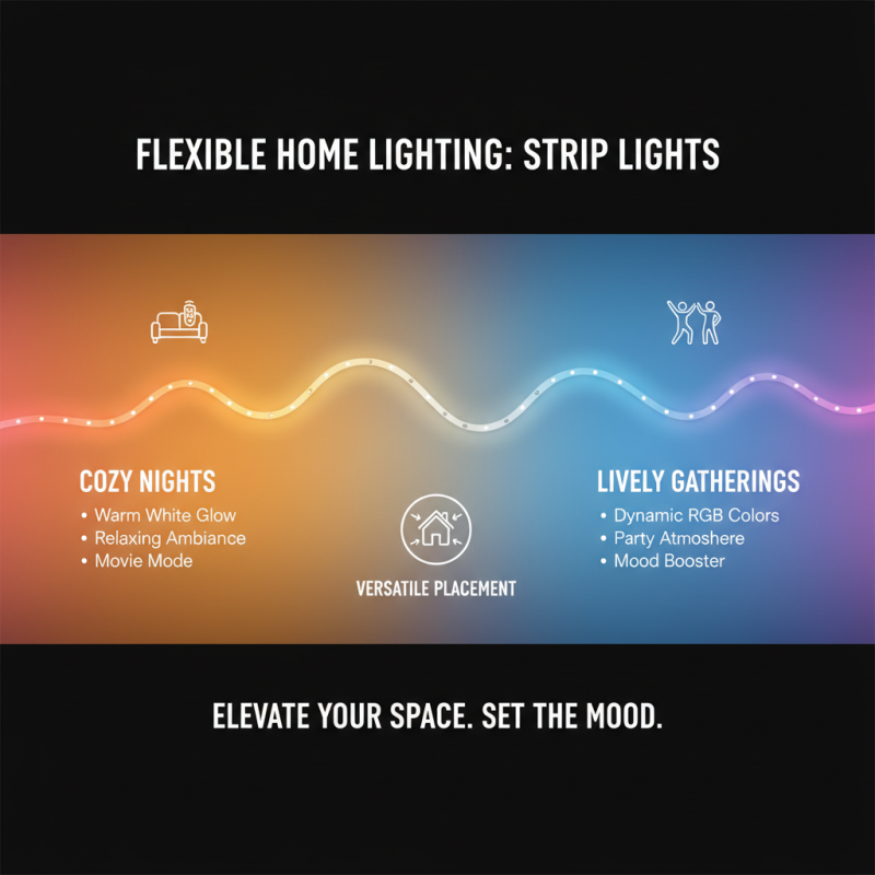 Top Benefits of Using Strip Lights for Home Decoration and Ambiance