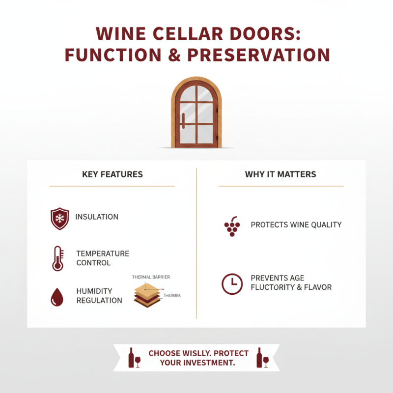 Top Wine Cellar Doors Ideas for a Stylish and Functional Home Setup