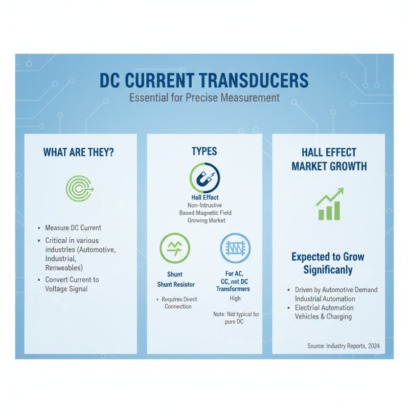 What is a DC Current Transducer and How Does It Work?