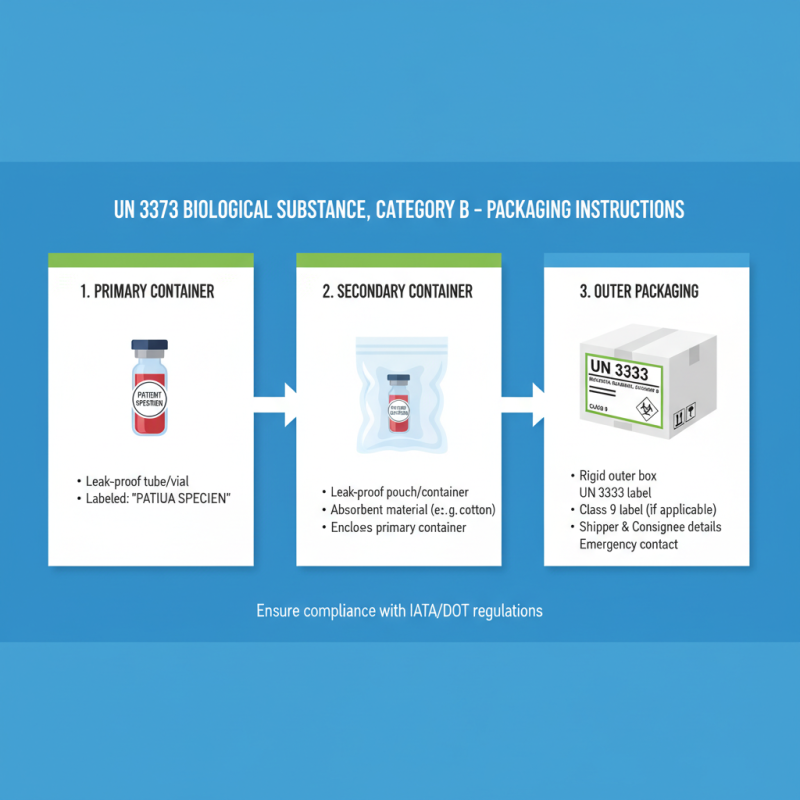 How to Properly Prepare a UN 3373 Package for Safe Transport