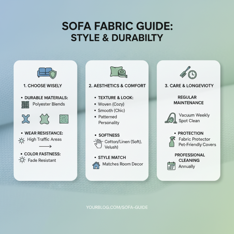Why Choosing Durable Sofa Fabric Matters for Your Living Room Comfort and Style
