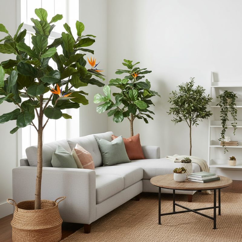 How to Choose the Best Large Artificial Plants for Home Decor