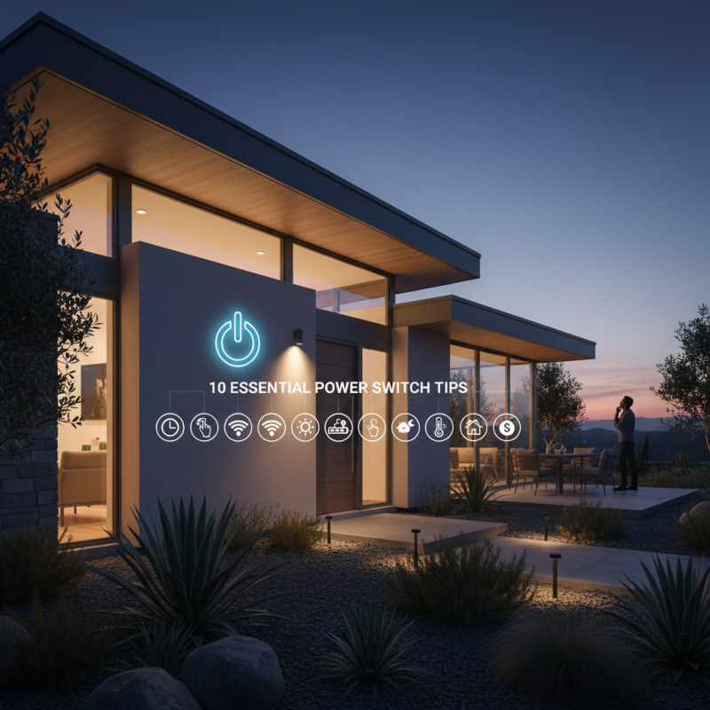 10 Essential Power Switch Tips to Optimize Your Home Energy Usage