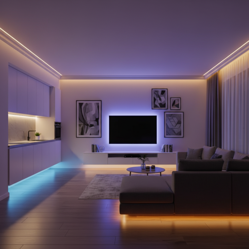 Top Benefits of Using Strip Lights for Home Decoration and Ambiance