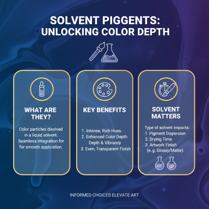 What is Solvent Pigment and How Does it Impact Your Art Projects