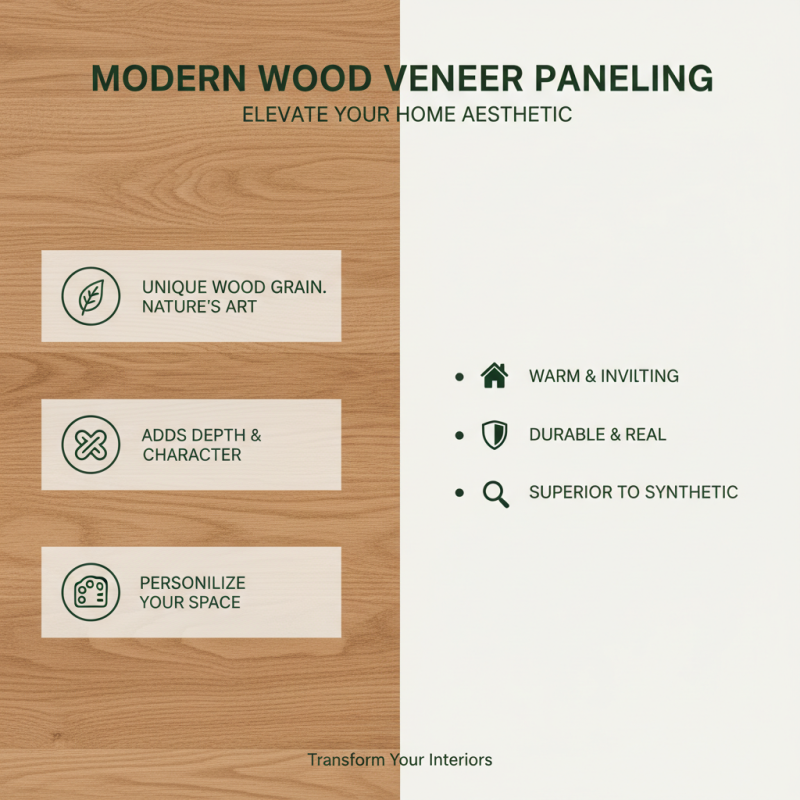 Top 10 Benefits of Modern Wood Veneer Paneling for Your Home Decor