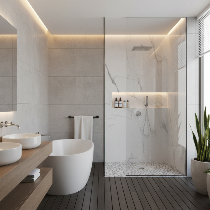 Top Tips for Choosing the Perfect Shower With Glass Enclosure for Your Bathroom