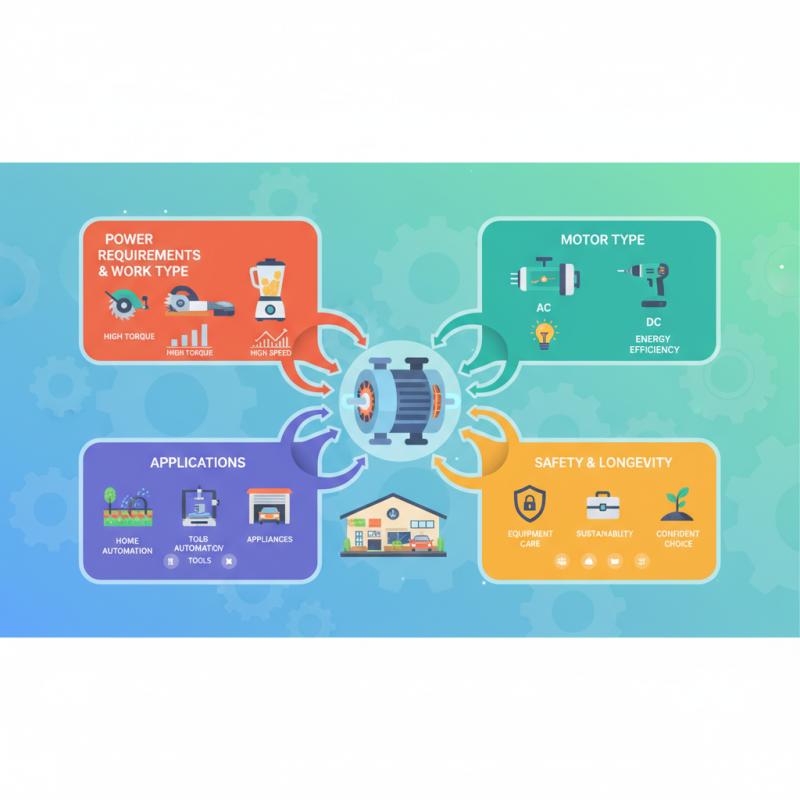 How to Choose the Right Electric Motor for Your Home Projects and Needs