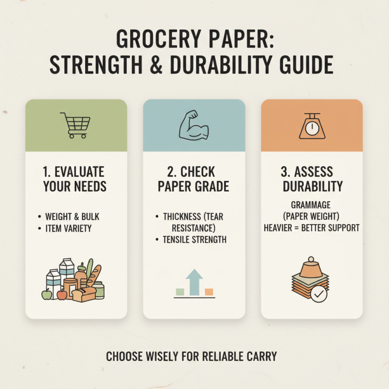 How to Choose the Best Grocery Paper for Your Shopping Needs
