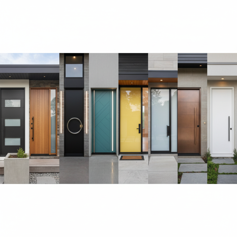 10 Best Modern Front Door Ideas to Elevate Your Home Exterior