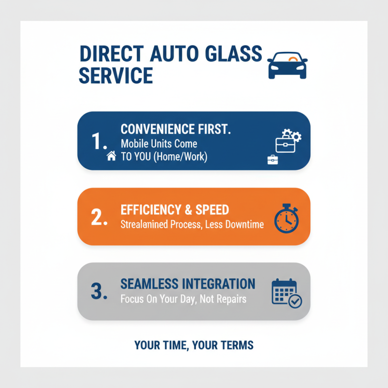 Why You Should Choose Auto Glass Direct Services for Your Vehicle Needs