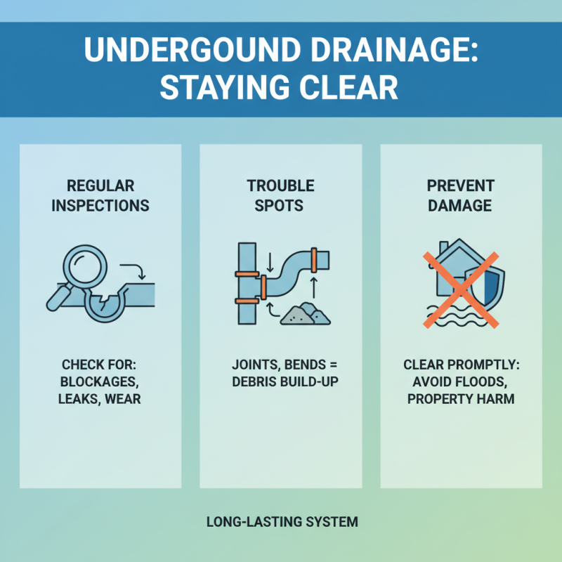 How to Install an Underground Drainage Pipe for Effective Water Management