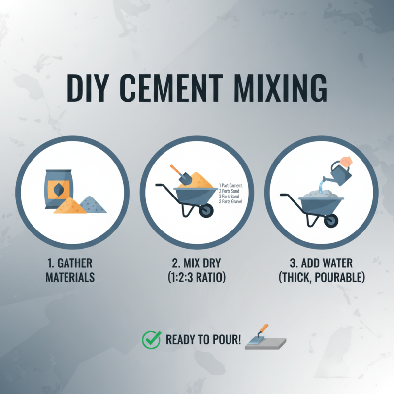 How to Use Cement at Home for DIY Projects and Renovations
