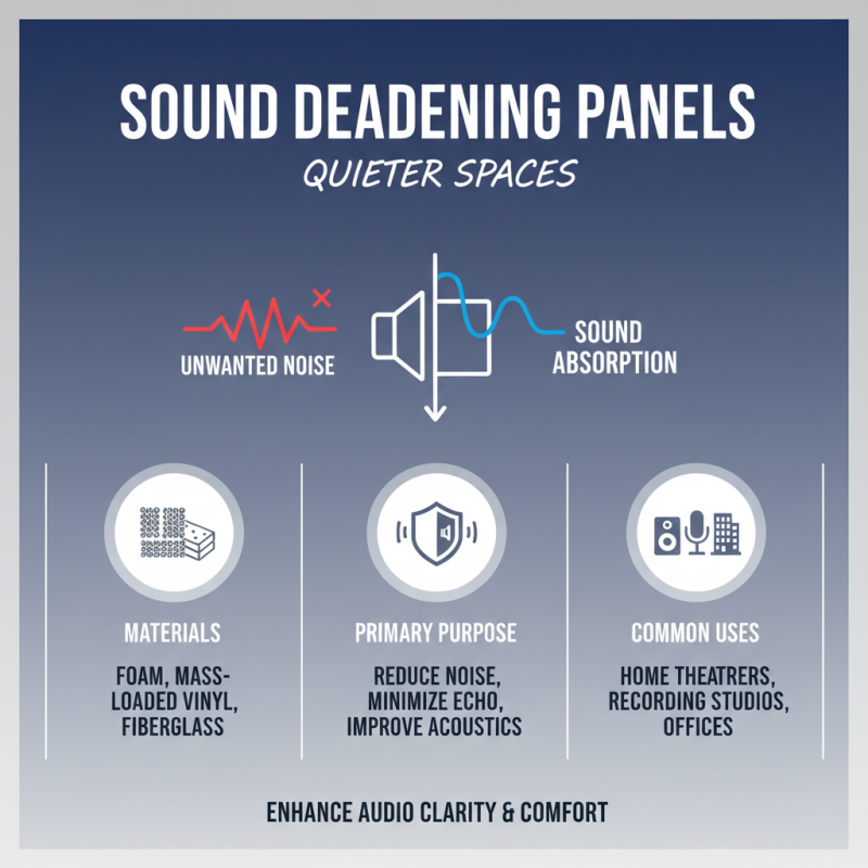 What Are Sound Deadening Panels and How Do They Improve Your Space?