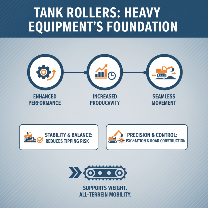 Why Are Tank Rollers Essential for Heavy Equipment Performance