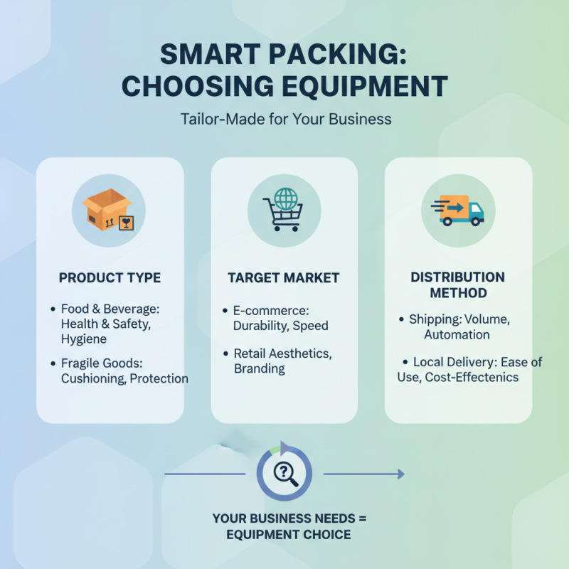 How to Choose the Best Packing Equipment for Your Business Needs