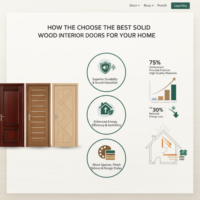 How to Choose the Best Solid Wood Interior Doors for Your Home