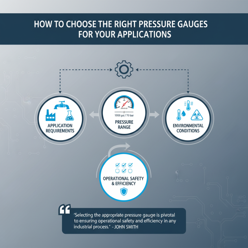 How to Choose the Right Pressure Gauges for Your Applications