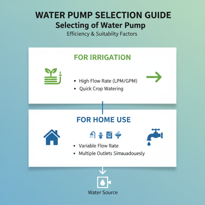 How to Effectively Pump Water for Irrigation and Home Use