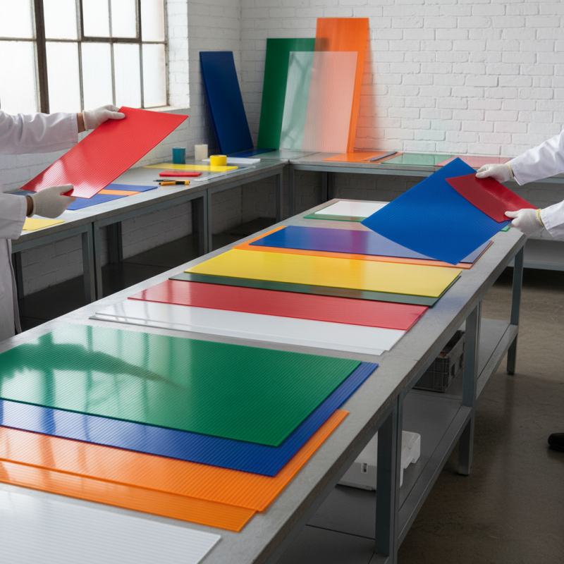 How to Choose the Right Colored Corrugated Plastic for Your Project