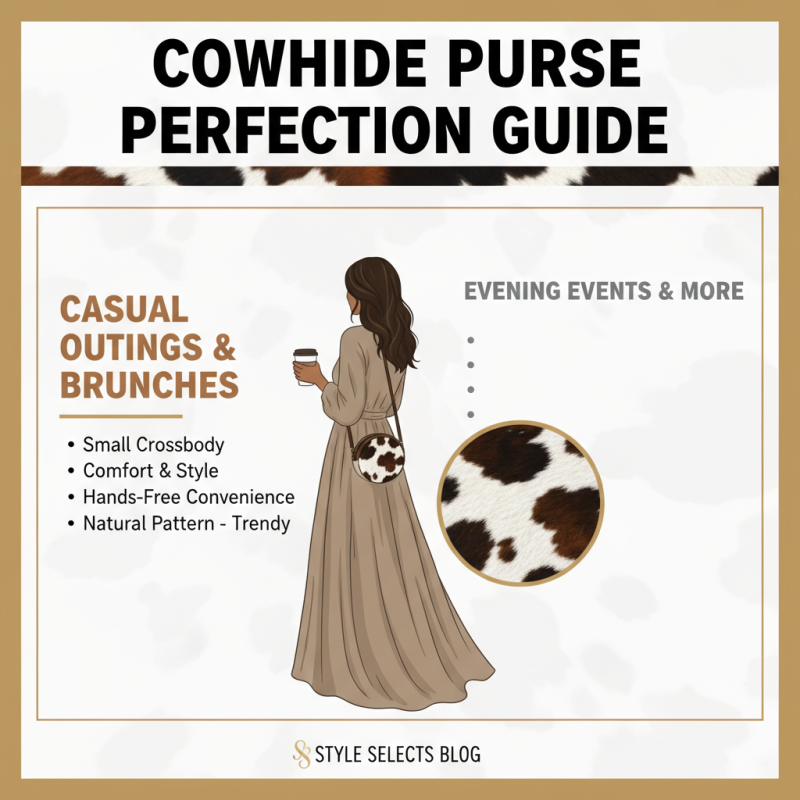 10 Essential Tips for Choosing the Perfect Cowhide Purse for Every Occasion