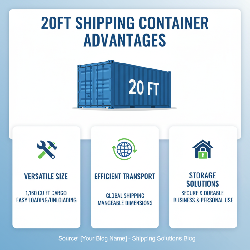What is a 20ft Shipping Container: Size, Uses, and Benefits Explained