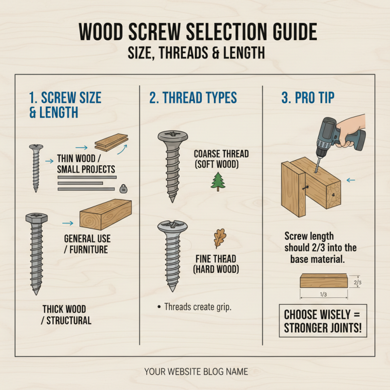 What is a Wood Screw and How to Choose the Right One for Your Project