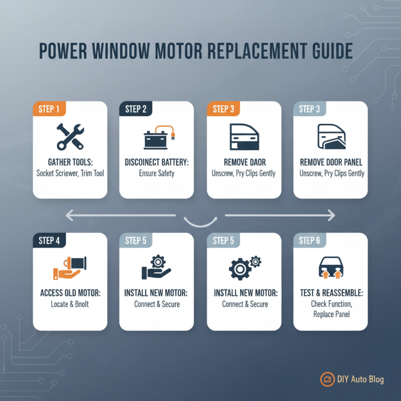 How to Diagnose and Replace Your Power Window Motor Effectively