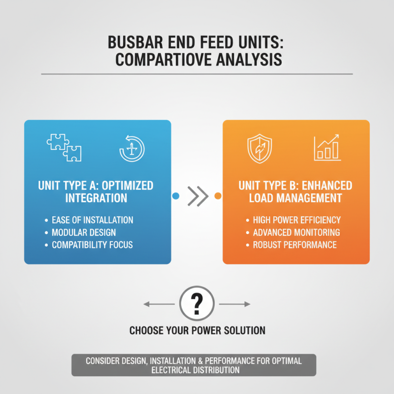 Top 10 Busbar End Feed Units for Efficient Electrical Distribution Solutions