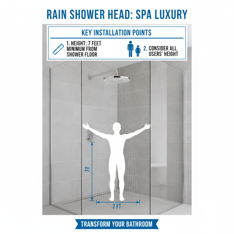 What is a Rain Shower Head and How to Choose the Right One for Your Bathroom