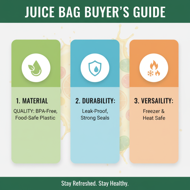 Top 10 Juice Bags: Discover the Best Choices for Freshness and Convenience