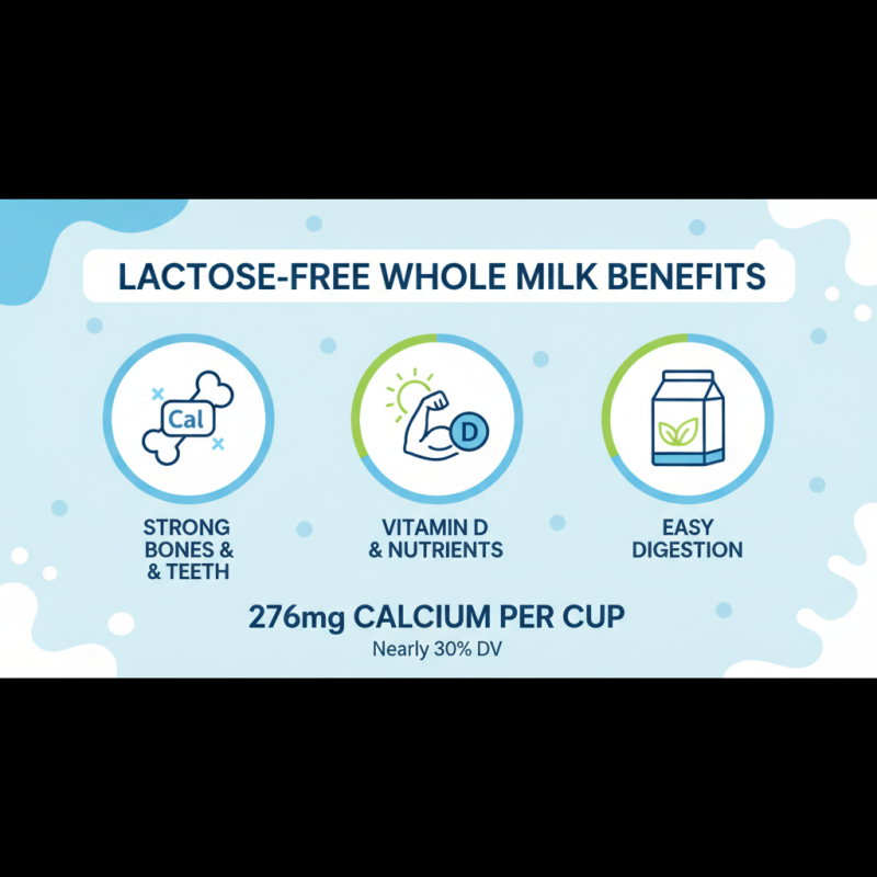 The Benefits of Choosing Lactose Free Whole Milk for Your Health in 2025