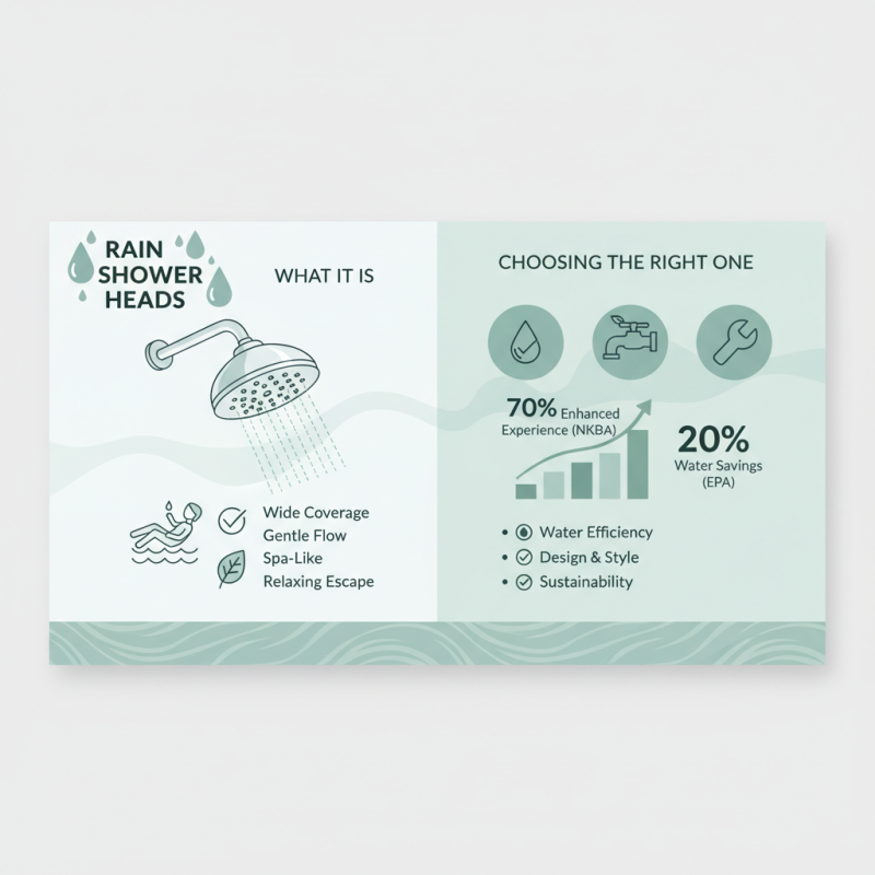 What is a Rain Shower Head and How to Choose the Right One for Your Bathroom