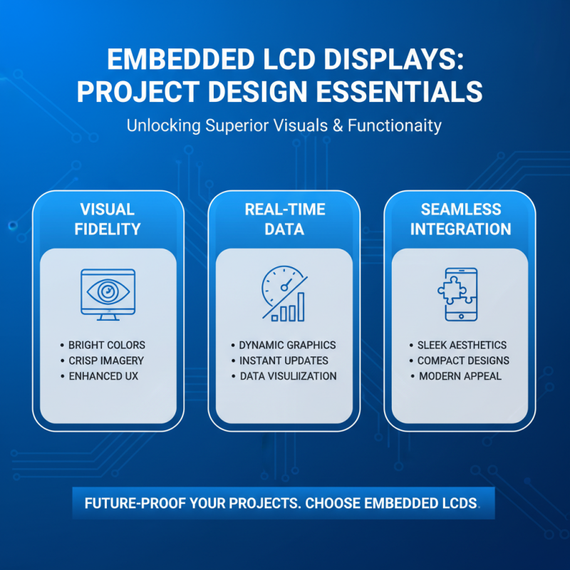 Why Choose Embedded Lcd Display for Your Next Project and Its Benefits