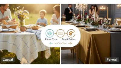 How to Choose the Best Fabric Tablecloths for Every Occasion