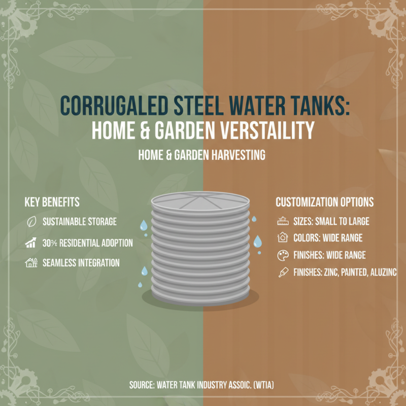 Top Benefits of Corrugated Steel Water Tanks for Your Home and Garden