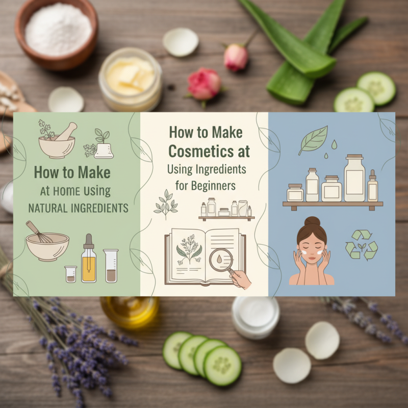 How to Make Cosmetics at Home Using Natural Ingredients for Beginners