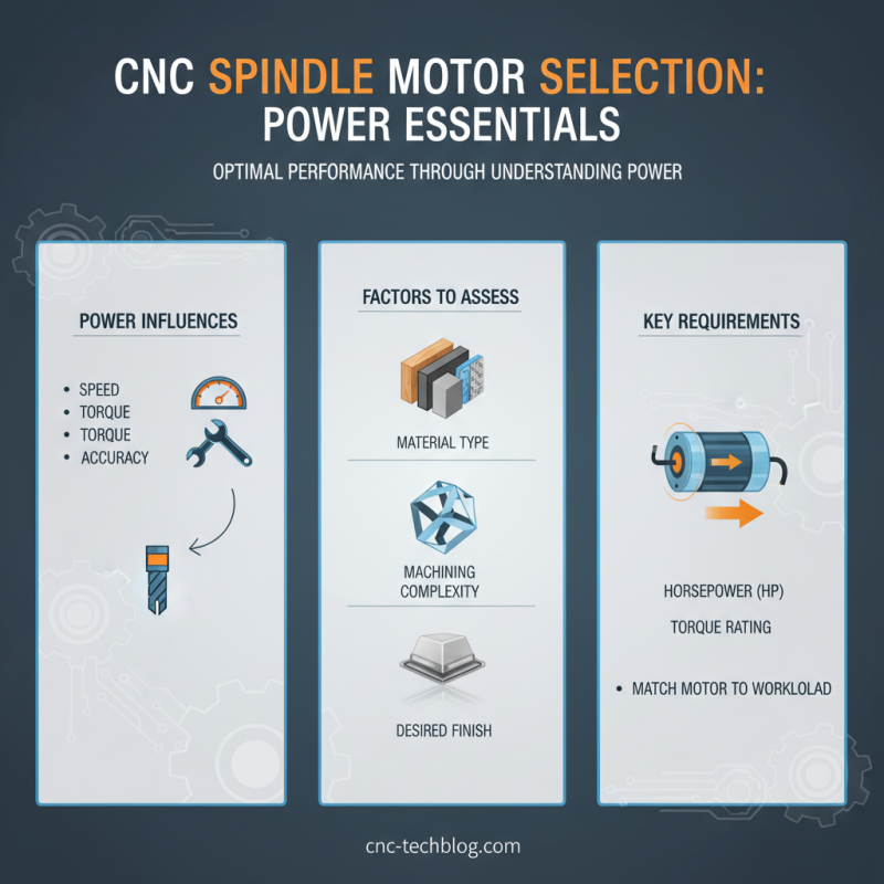 How to Choose the Right Spindle Motors for Your CNC Machines