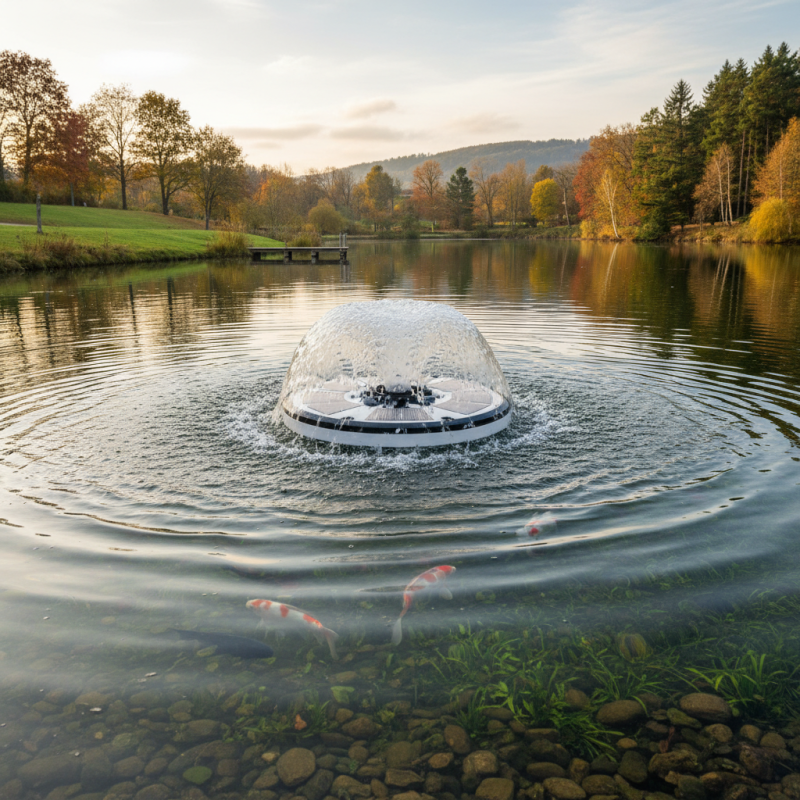 How to Choose the Right Floating Pump Aerator for Your Pond or Lake