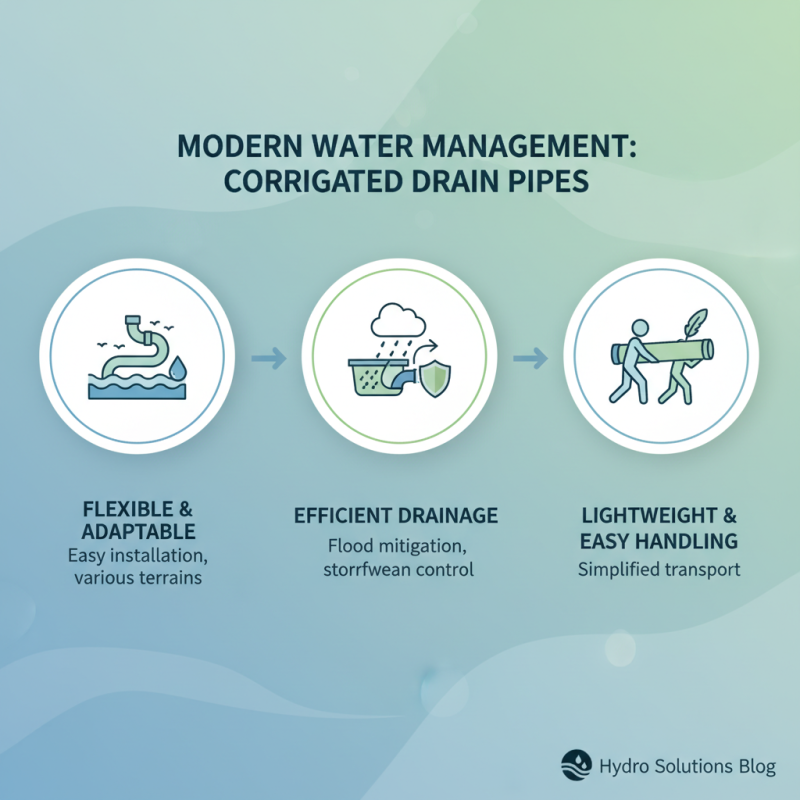 Top Benefits of Using Corrugated Drain Pipe for Efficient Water Management in 2025