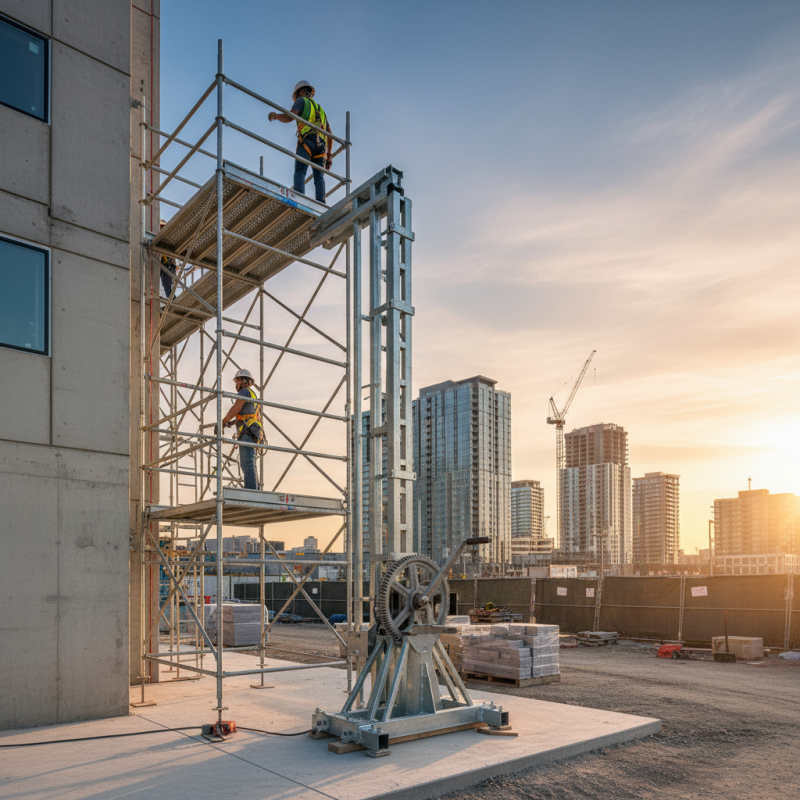 What is an EZ Scaffold Crank Up and How Does It Work for Construction