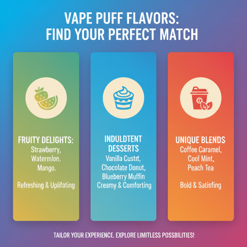 2025 How to Choose the Best Vape Puff Disposable for Your Needs